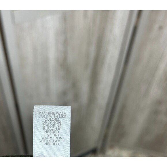 J. Jill Pants XL Petite Linen Stretch Wide Leg Pockets Green Color - Picture 6 of 8